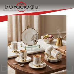 KARACA AFRA 6LI KAHVE FİNCAN TK