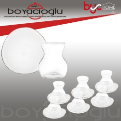 KARACA STREAMLİNE MİDDLE 6LI ÇAY SETİ