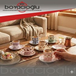 KARACA TERİ 6LI KAHVE FİNCAN TK