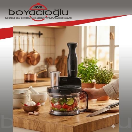 KARACA PRO-MULTIMAX MUTFAK ROBOTU MULTİ BLENDER SET
