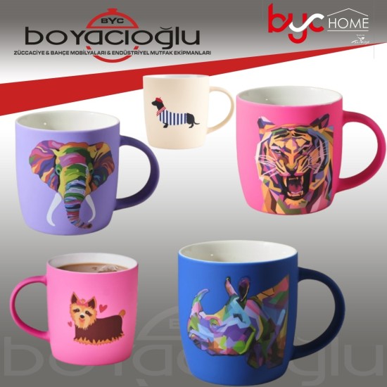 KARACA SOFT TOUCH KUPA BARDAK HAYVANLAR KARACA SOFT TOUCH KUPA BARDAK HAYVANLAR