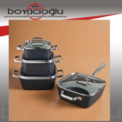 KARACA BIODIAMOND MASTER TENCERE TK İNDÜKS. 8PRÇ 