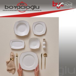 KARACA BEYAZ ALTIN 53PRÇ YEMEK TK