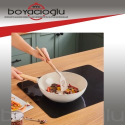 KARACA SWİSS CRYSTAL WOK TAVA 28CM