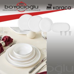 KARACA STREAM SATURN PLATIN YEMEK TK 53PRÇ