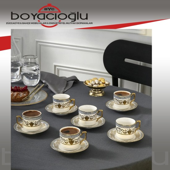 KARACA ARMİN 6LI KAHVE FİNCAN TK