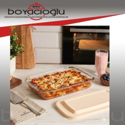 KARACA BECKY CAM SAKLAMA FIRIN KABI 3000ML