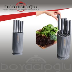 KARACA MASSIMO ROUND 6 PARÇA BIÇAK SETİ