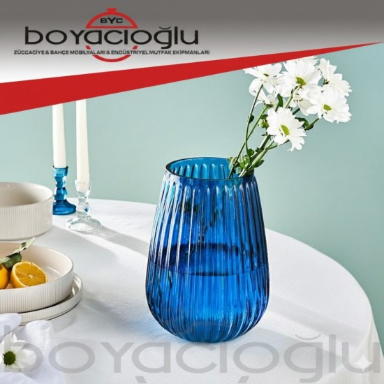 KARACA BORIS CAM VAZO, 25CM