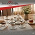 KARACA ROYAL BONE KATE 6LI KAHVE FİNCAN TK.