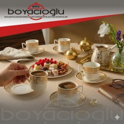 KARACA NUR 6LI KAHVE FİNCAN TK