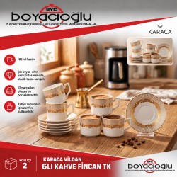 KARACA VİLDAN 6LI KAHVE FİNCAN TK