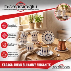 KARACA AHENK 6LI KAHVE FİNCAN TK