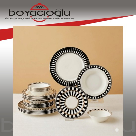 KARACA ELEGANCE BONE HELSINK 24PRÇ YEMEK TK