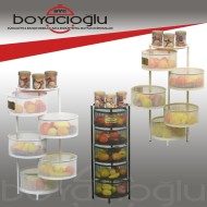 YILDIRAY 1056 5KATLI YANA AÇILIR SEBZELİK