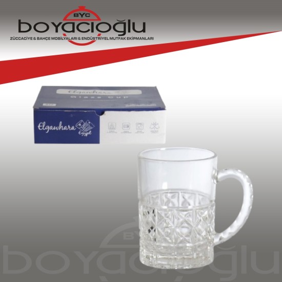 ELGAWHARA ELEGANCE 6LI KULPLU BARDAK KUPA ELGAWHARA ELEGANCE 6LI KULPLU BARDAK KUPA