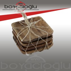 AKASYA AĞACI KARE KASE