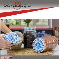 HEREVİN 140330-150 DÜĞME KAVANOZ 1,7LT