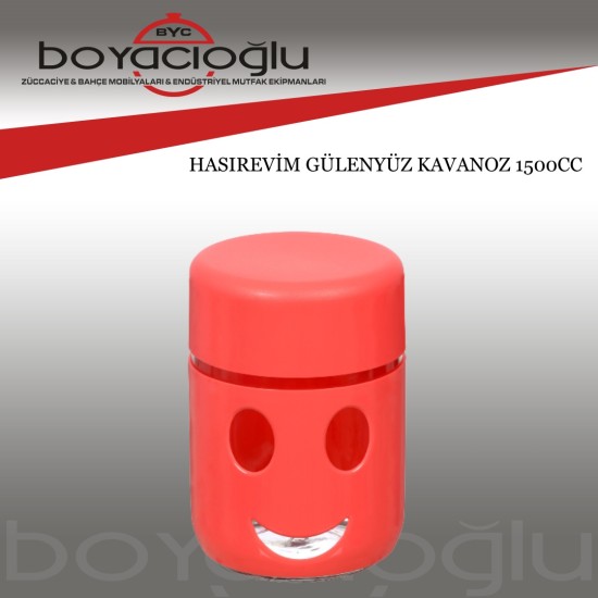 HASIREVİM GÜLENYÜZ KAVANOZ 1500CC HASIREVİM GÜLENYÜZ KAVANOZ 1500CC