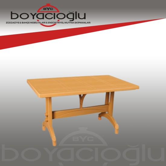 MEVSİM 80X140 PLASTİK AYAKLI MASA TİK