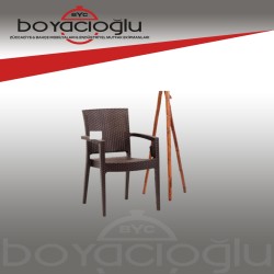 NOVUSSI PARİS RATTAN KOLTUK KAHVERENGİ