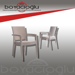 NOVUSSI PARİS RATTAN KOLTUK CAPPUCCINO