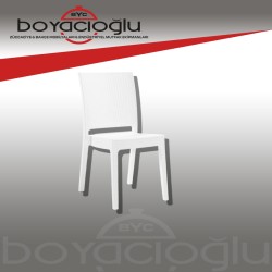 NOVUSSI NİCE RATTAN SANDALYE BEYAZ