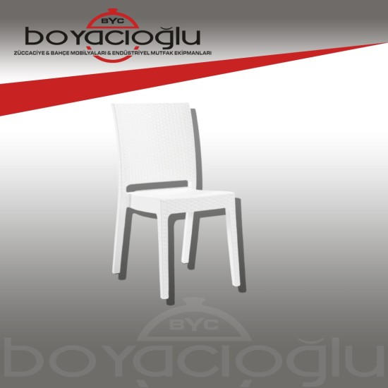 NOVUSSI NİCE RATTAN SANDALYE BEYAZ NOVUSSI NİCE RATTAN SANDALYE BEYAZ