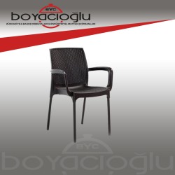 NOVUSSI SUNSET RATTAN KOLTUK KAHVE