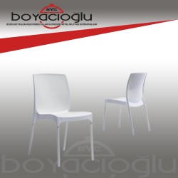 NOVUSSI SUNNY RATTAN SANDALYE BEYAZ