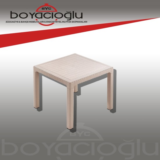 NOVUSSI 90X90 CAMSIZ MASA CAPPUCCINO NOVUSSI 90X90 CAMSIZ MASA CAPPUCCINO