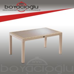 NOVUSSI 90X150 CAMLI MASA CAPPUCCINO