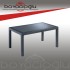 NOVUSSI 90x150 CAMLI MASA ANTRASİT