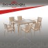 NOVUSSI LİVERNO 6LI RATTAN SET CAPPUCCINO
