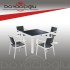 NOVUSSİ SEGİNUS 4LÜ SET BEYAZ/ANTRASİT