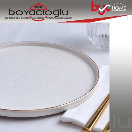 KARACA CALVIN SERVİS TABAK 26CM KARACA CALVIN SERVİS TABAK 26CM