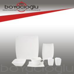 KARACA PERFECT WHİTE KARE KAHVALTI TAKIMI 32PRÇ