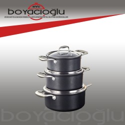 KARACA BIO DIAMOND PRO MIDI TENCERE SET 6PRÇ