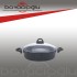 KARACA DARK STONE BIO GRANIT BASIK TENCERE 30CM