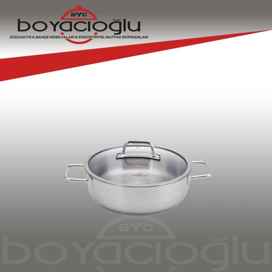 KARACA GALAXY ÇELİK K.YARIK TENCERE 26CM 3,4 LT KARACA GALAXY ÇELİK K.YARIK TENCERE 26CM 3,4 LT