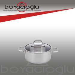 KARACA GALAXY ÇELİK TENCERE DERİN 28CM 9,5 LT