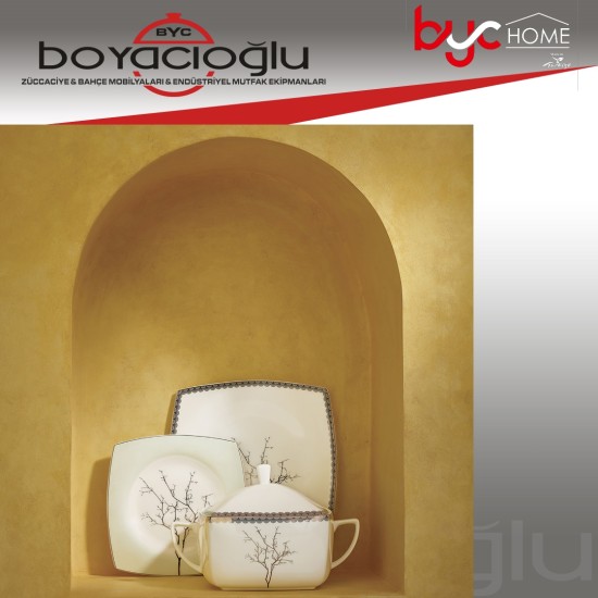 KARACA FINE PEARL BANYAN 62 PRÇ YMT KARE KARACA FINE PEARL BANYAN 62 PRÇ YMT KARE