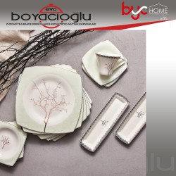 KARACA FINE PEARL BANYAN 26 PRÇ KAHVALTI SETİ KARE