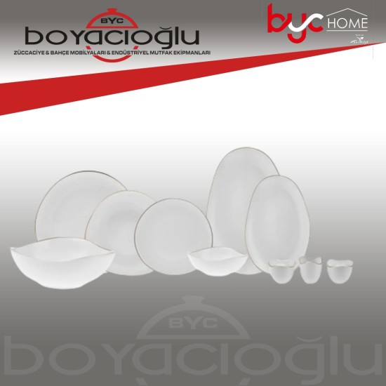 KARACA STREAMLINE HOLE YEMEK TAKIMI 59PRÇ