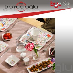 KARACA BEATRİX 32 PRÇ KAHVALTI TAKIMI KARE