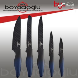 KARACA THEIA BLUE 5 PARÇA BIÇAK SETİ
