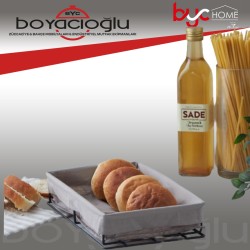 KARACA FABL GRAY EKMEK SEPETİ - BÜYÜK