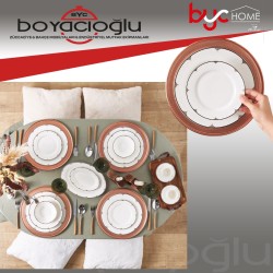 KARACA NORA 74PRÇ YEMEK TK
