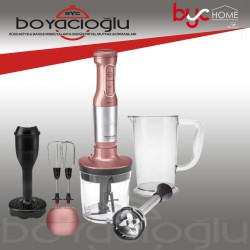 KARACA MM PROSTEEL 2000 BLENDER SET ROSEGOLD- INOX