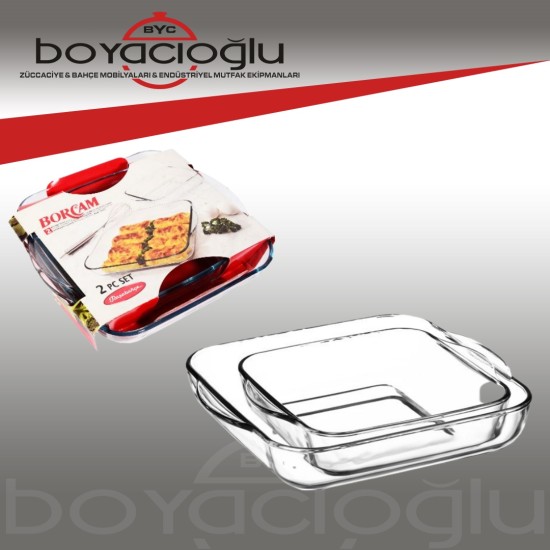 159028 PAŞABAHÇE İKİLİ BORCAM SET KARE (KL4) 159028 PAŞABAHÇE İKİLİ BORCAM SET KARE (KL4)